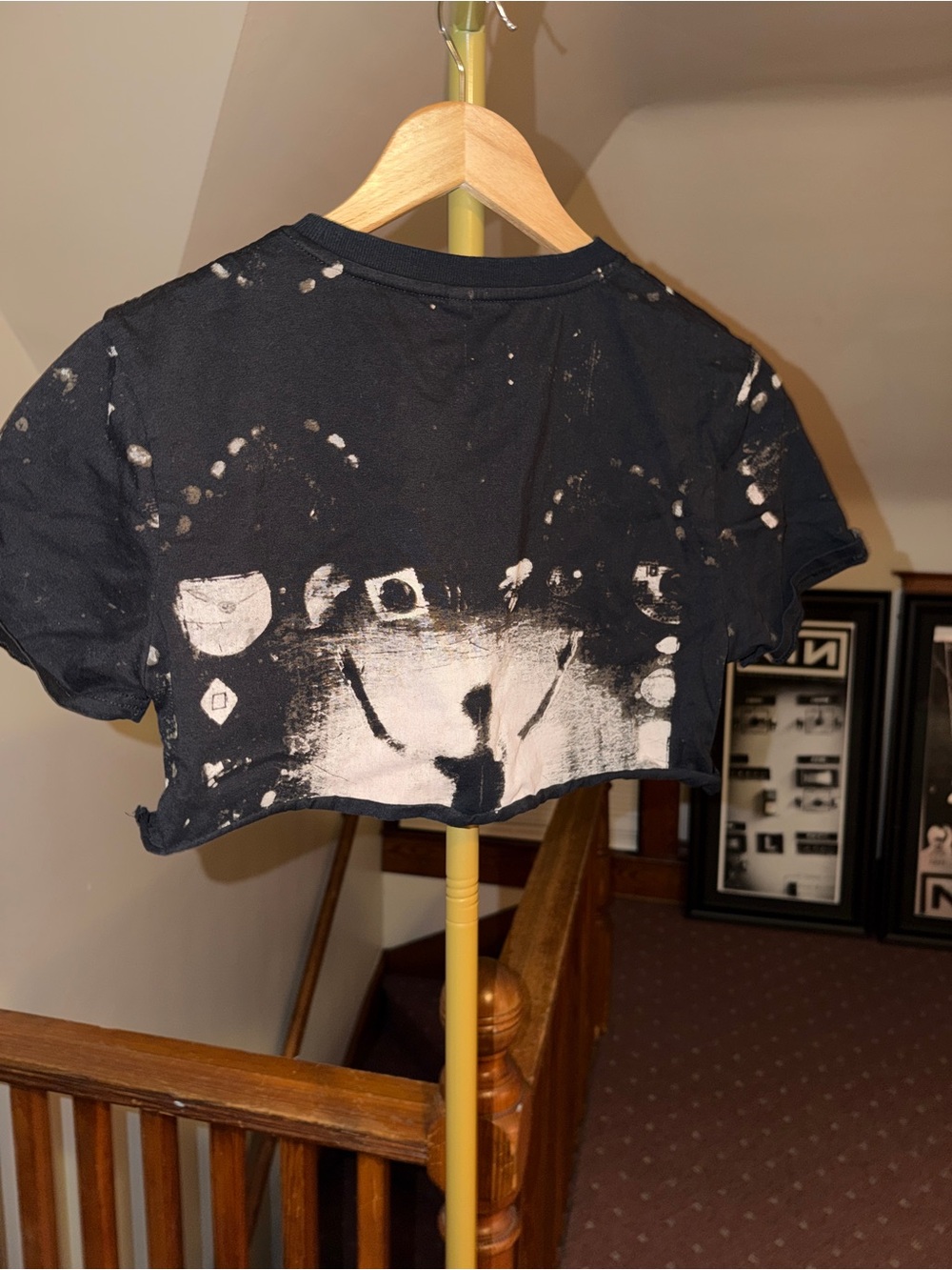 Ministry band official merchandise crop top